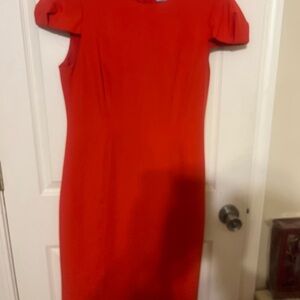 ANTONIO MELANI Vibrant Red Mini Dress